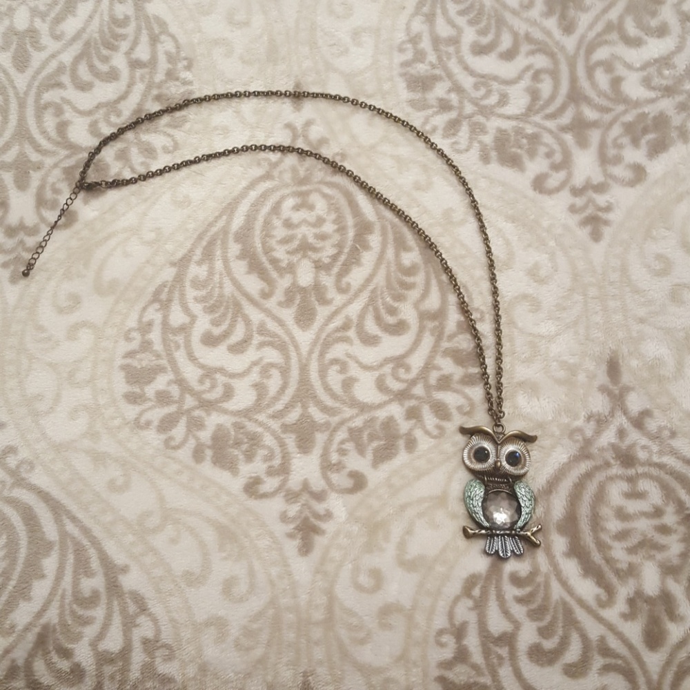 Bohemian Owl Necklace